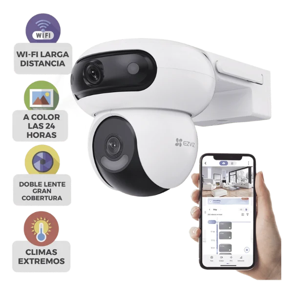 EZVIZ CS-H90 Cámara Doble Lente PT