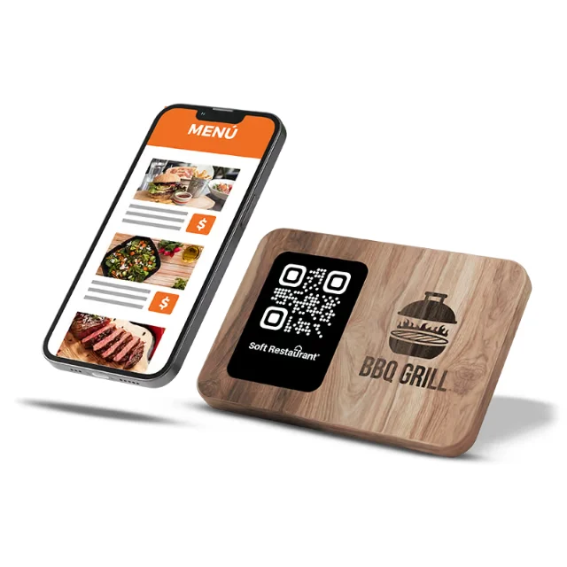 Menú digital / e-Menu QR de Soft Restaurant